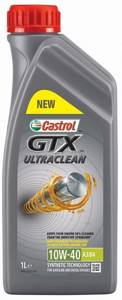 CASTROL GTX ULTRACLEAN 10W40 A3/B3 1л. п/синтетика, масло моторное
